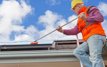 Brinsea soft wash roof cleaning